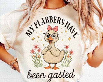 Mis flabbers han sido gaseados (PNG), Humor de ganso sarcástico (PNG), Regalo de broma, Ganso grosero, Estado de ánimo, Animal sarcástico (PNG), Actitud, Humor adulto, Ganso divertido (PNG)