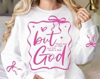 But God PNG SVG, Faith Shirt Png, Created with a Purpose Png, Religiou Christian Bible Verse Svg Files For Cricut, Sublimation Designs