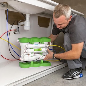 Ecosoft Premium Pure Balance omvänd osmos vattenfilter för undervask: Kalcium- och magnesiummineralisering