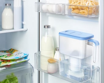 Ecosoft Slim Water Filter Jug: BPA-Free, Fridge-Friendly