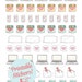 SOCIAL MEDIA printable STICKERS Digital File Instant | Etsy