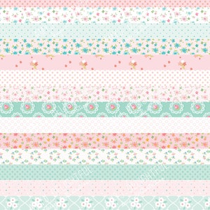 Printable WASHI TAPE Stickers!-digital File Instant Download- Polka ...