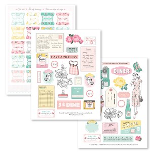 Printable Small Town Feel Planner Kit!-digital File Instant Download ...