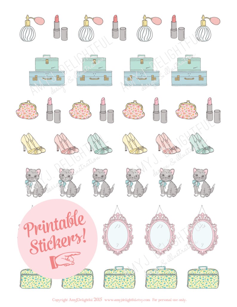 Girl Things Printables