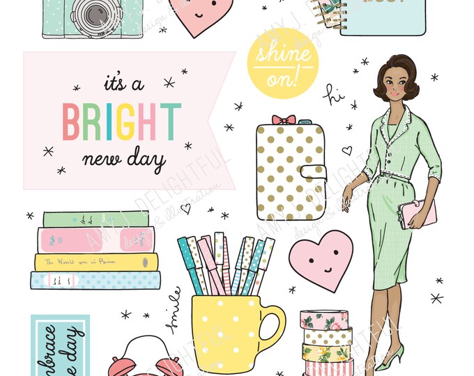 Printable Postage Stamp Style Stickers Digital File Instant Download ...