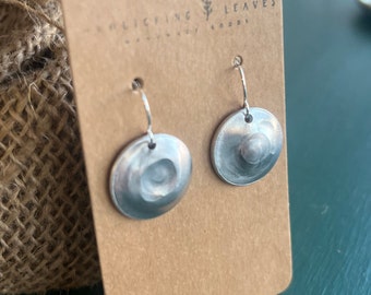 Melted Circle Earrings