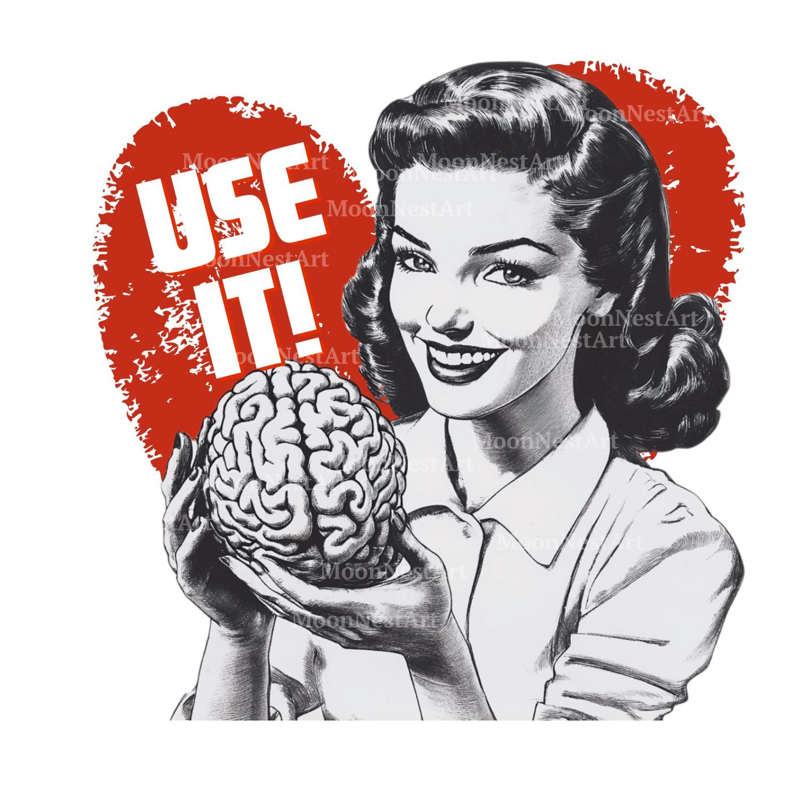 Use It Brain PNG SVG, Mental Health Quote Png, Sarcastic Svg Png, Brain ...
