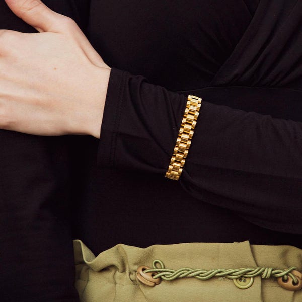 Watchband Bangle Bracelet