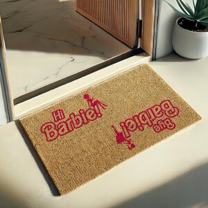 a door mat with the words spanish on it