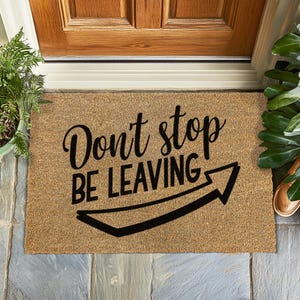 Willkommensmatte - Lustige Eingangsmatte - Einzigartiges Housewarminggeschenk - Kokos Fußmatte - Herbstgeschenk