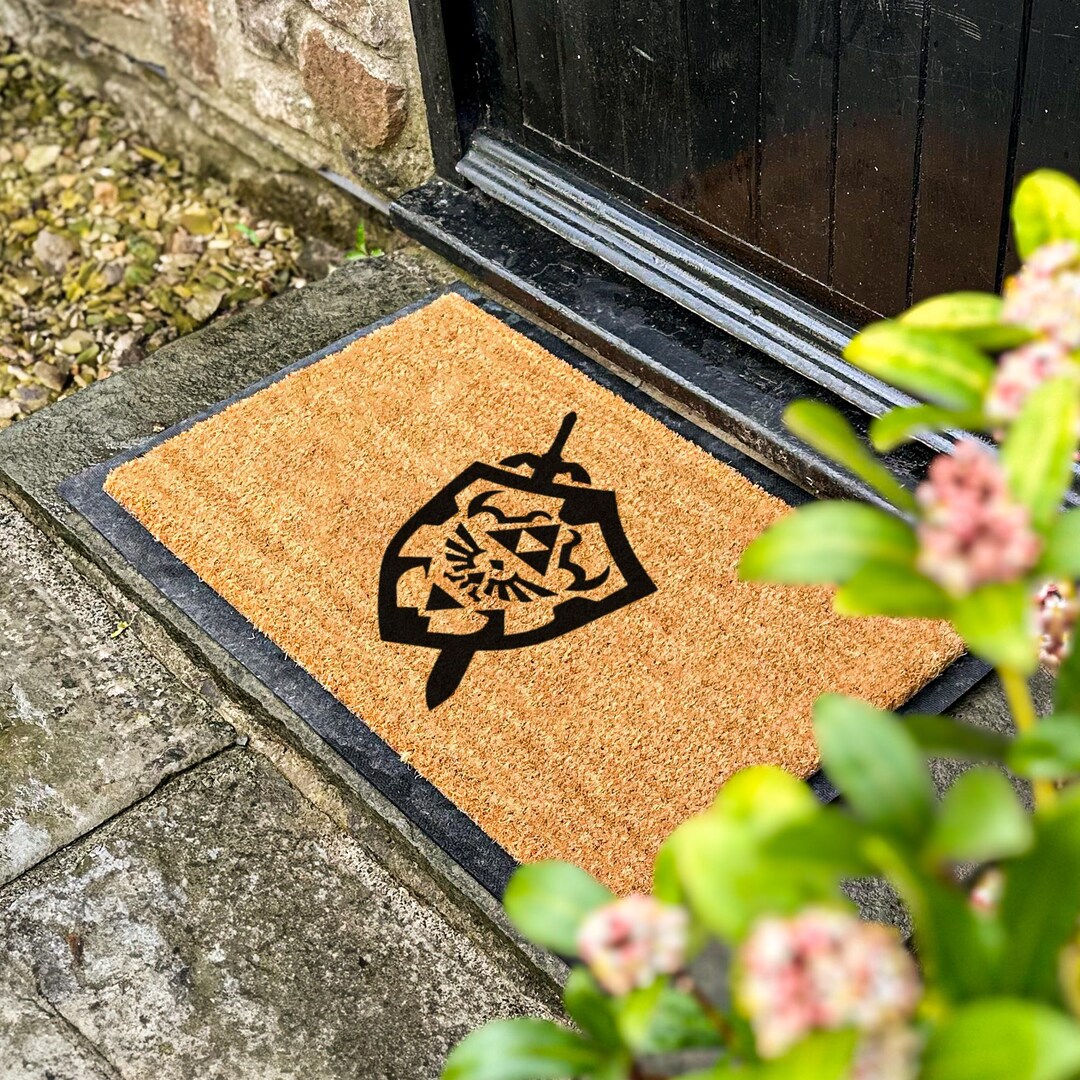 Hylian Shield Custom Zelda Doormat - Skyward Sword - Link's Master ...