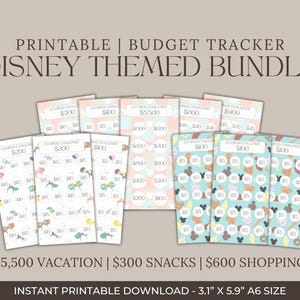 Disney Savings Challenge | Vacation Savings Challenge | Snack Budget | Shopping Budget | Vacation Budget | Budget Tracking