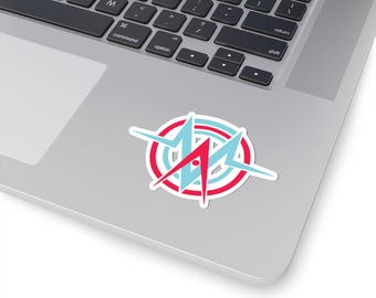AV Alastor and Vox VoxTek Logo Sticker