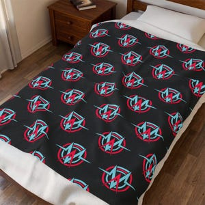 AV Alastor Vox VoxTek Logo Plüschdecke