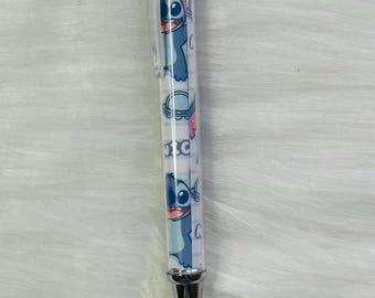 Disney Stitch Pen, 0.5mm Black Gel Pen, Cute Stationery Pen, School And Office Pen