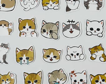 40 Stück süsse Katzen-Aufkleber Schöne Aufkleber / dekorative Aufkleber / DIY Fertigkeit-Fotoalben-Album-Trödel-Tagesplaner