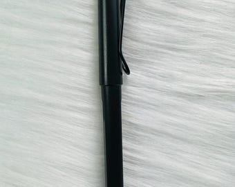 1pc Stainless Steel EF Nib Classic Fountain Pen Includes Refillable Ink Converter