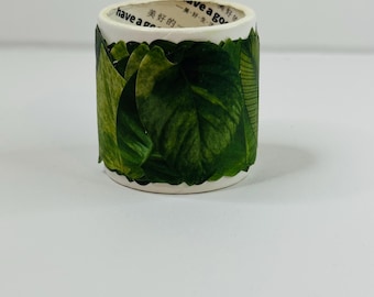 Grüne Blätter Washi Tape