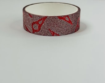 Zufällige Farbe Golden Glitter Zwiebel Band, Bunte Flash Tape DIY Handgefertigte Dekoration Aufkleber