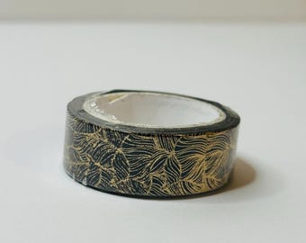 1roll Leaf Pattern Washi Tape
