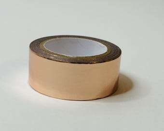 Rosegold Washi Tape: Scrapbooking Craft Tape (15 mm*5 m)