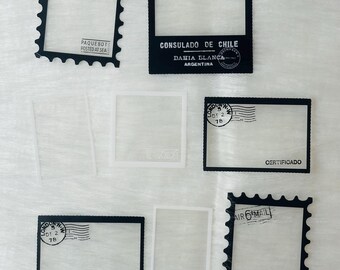 Retro filmstickerset: decoratieve PET-stickers voor scrapbooking