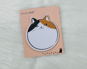 Mollige Katze Sticky Notes Memo Pad Lesezeichen Cute N Times Sticky Büromaterial Journal Planer