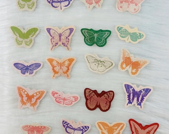 46 Teile / Schachtel Vintage Butterfly World Mini Papier Aufkleber Paket DIY Tagebuch Dekoration Label Aufkleber