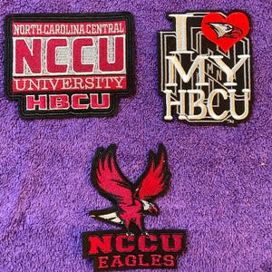 Eagles Nccu Embroidered Patches