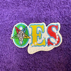 OES Embroidered Patch