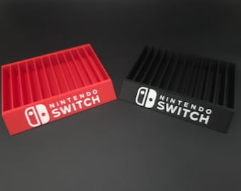 Nintendo Switch Game Case Holder Fits 1 to 12 Organizer Display