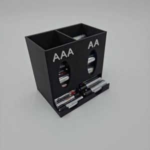 Battery Storage Dispenser  Case  Holder  Box  Organizer AA - AAA