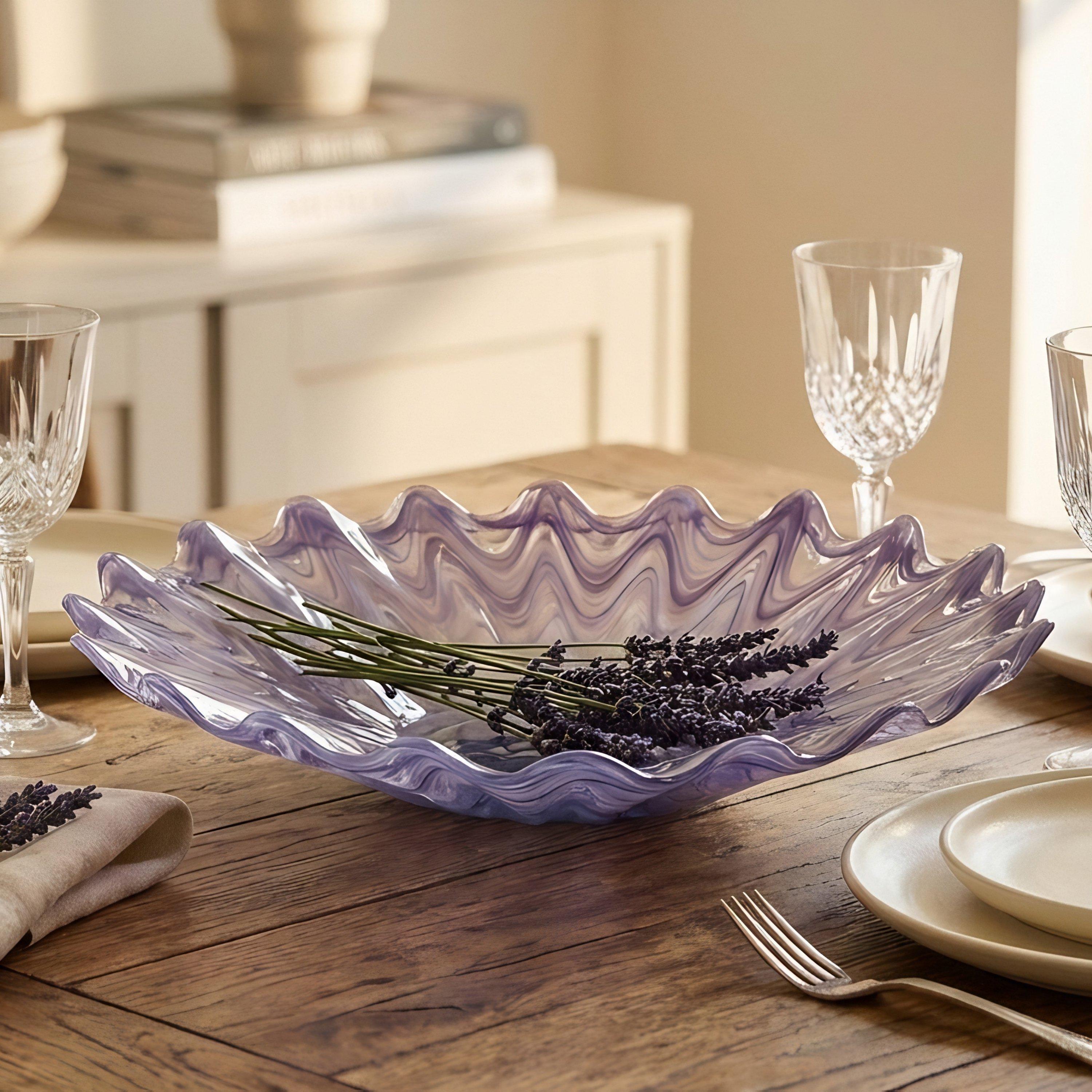Murano Latticino Dish - Etsy