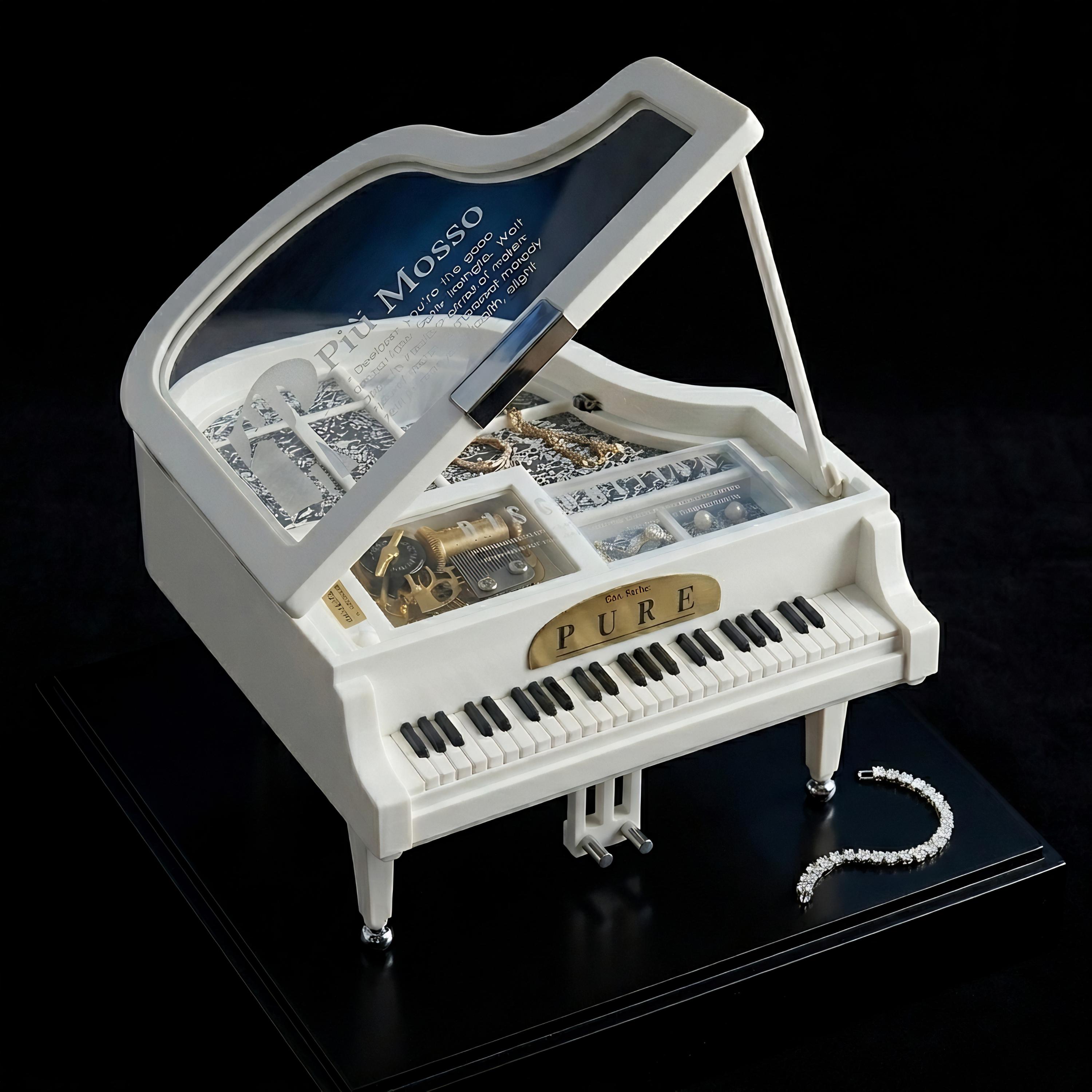 Vintage Mezzo Piano 