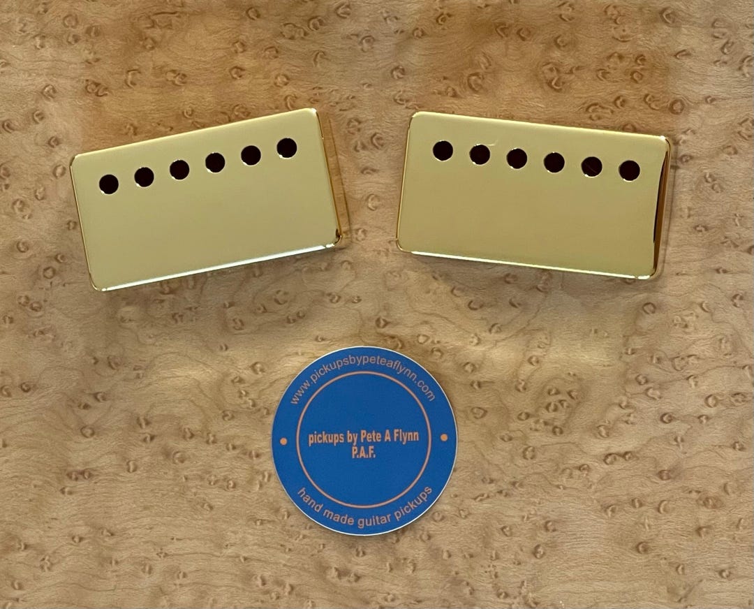 Aged Gold Historic Humbucker Covers - Etsy