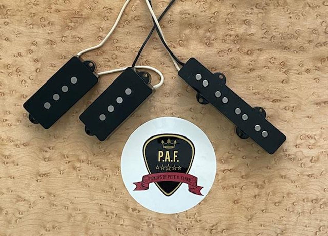 【落研】　PJセット P-J Bass Pickup Set - Etsy Israel