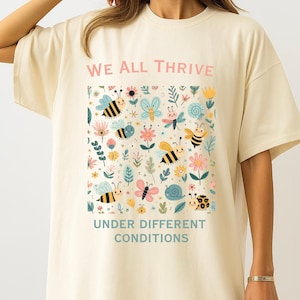 Comfort Colors® Neurodiversity Shirt for BCBA Gift -Special Education Teacher Shirt -Mental Health Gifts for Teachers