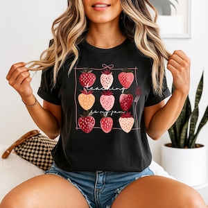 Comfort Colors® Teacher Shirt -Strawberry Teacher Tee -Back to School Gift for Teacher -Teacher Appreciation Gift