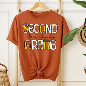Comfort Colors® Custom Teacher Team Shirt - Teacher Name Shirt - Back to School Shirt - First Day Of School Shirt - Teacher Appreciation