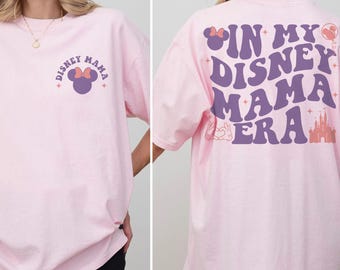 Disney Mama T-Shirt, Minnie Shirt, Mom Daughter T-Shirts, Minnie Mom Shirt, Disney Mommy and Me Shirt, Disney Mother's Day Shirt