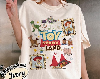 Toy Story Land Shirt, Retro You've Got A Friend In Me Toy Story Shirt, Toy Story Shirt, Disney Pixar Shirt, Woody Buzz Toy Story Party Shirt