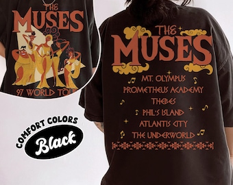 Vintage Disney Hercules The Muses 97 World Tour Shirts, Retro Disney Hercules Diva Muses Song Concert Shirt, WDW Disneyland Girl Trip Shirts
