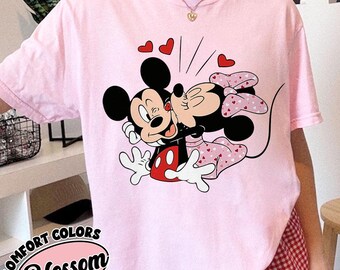 Mickey Minnie Valentine Sweatshirt, Disney Valentinstag Hoodie, Disney Valentinstag Sweatshirt, Disney paar Shirt, Disneyworld Geschenk
