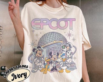 Comfort Colors Disney EPCOT Shirt 2026, Disney Family Matching Tee, EPCOT World Traveler, Disney Trip 2026 Shirt, Disney Epcot Shirt