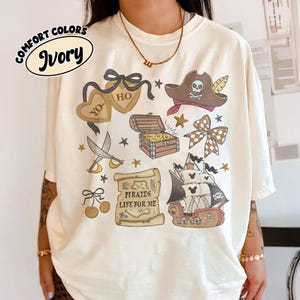 Retro Coquette Bows Disney Pirates shirt, Yo Ho Yo Ho A Pirate&#39;s Life for Me, Pirates Of The Caribbean, Disney Girls Trip Matching shirts