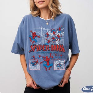 Vintage Spider-Man Brand New Day T-shirt: Spiderman Marvel T-shirt, Tom Holland Spidey T-shirt, MCU Avengers Spiderman T-shirt, Brand New Day T-shirt bild 4