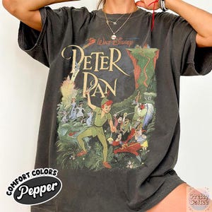 Vintage Walt Disney Peter Pan Shirt, Vintage Disney Shirt, Disneyland Family Trip 2026 Shirts, Disneyworld Shirt, Harry Hudson Shop Shirt