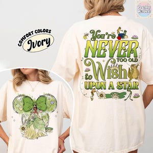 Disney Princess Tiana Castle Shirt, Disneyland Castle Shirt, Princess Girl Shirt, Minnie Ears Tee Watercolor Princess Tiana and the Frog Tee