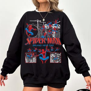 Vintage Spider-Man Brand New Day T-shirt: Spiderman Marvel T-shirt, Tom Holland Spidey T-shirt, MCU Avengers Spiderman T-shirt, Brand New Day T-shirt bild 9