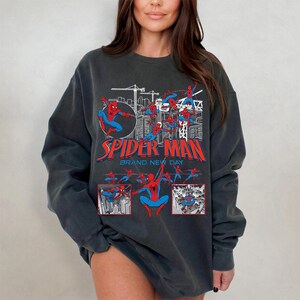 Vintage Spider-Man Brand New Day T-shirt: Spiderman Marvel T-shirt, Tom Holland Spidey T-shirt, MCU Avengers Spiderman T-shirt, Brand New Day T-shirt bild 7